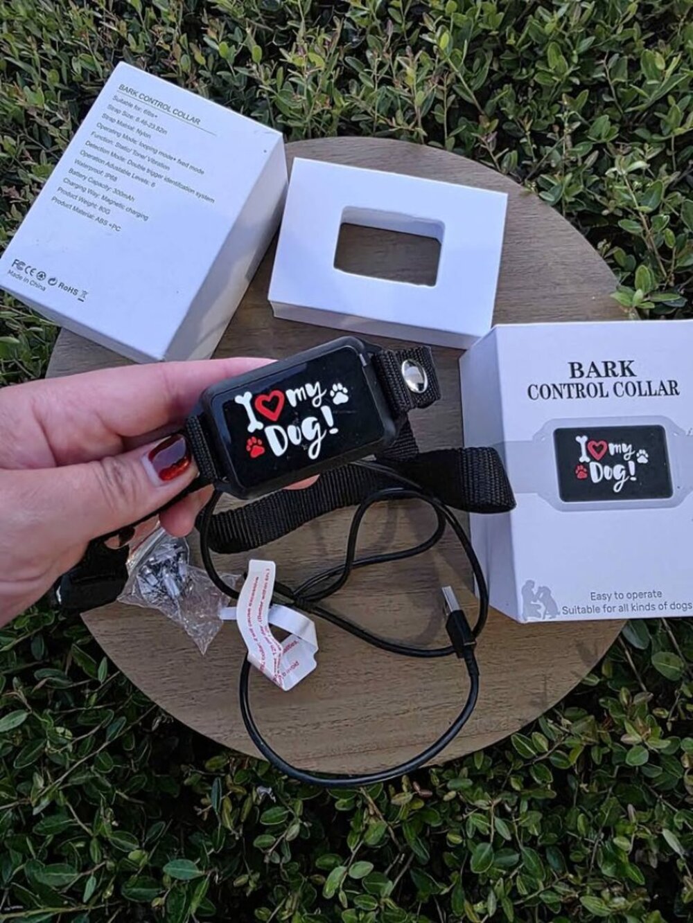 Automatic Bark Control Collar for Dogs (Rechargeable, Waterproof IP68)